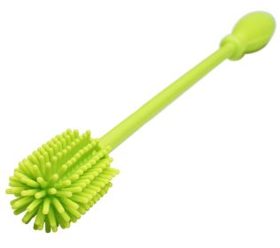 Brush Silicone Bottle Cleaner Brush Flexible Long Handle Water Bottle Cleaner Baby Bottle Nipple Brush for Plastic Glass BPA Free Dish Washing Brush